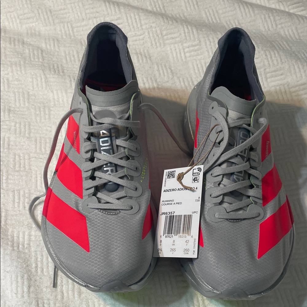Adidas women’s Athletic Shoes in Gray and Red